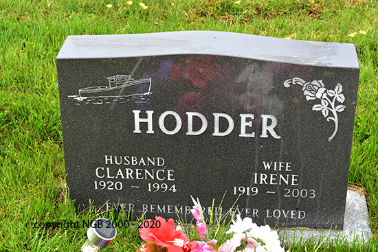 Clarence & Irene Hodder
