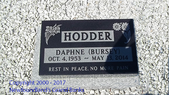 Daphne (Bursey) Hodder