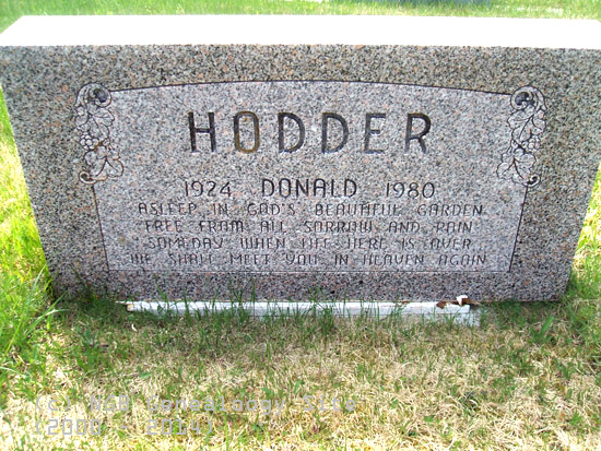 Doanld Hodder