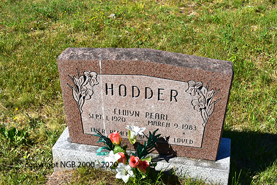 Elwyn Pearl Hodder
