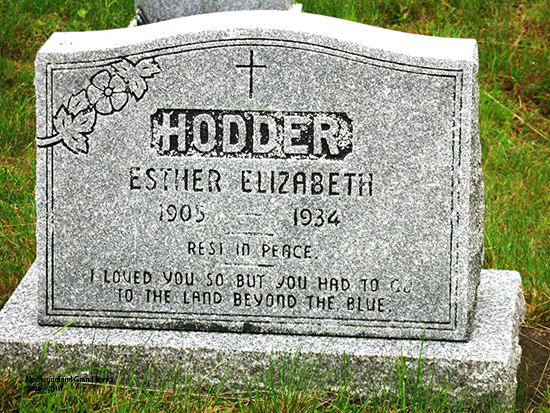 Esther Elizabeth Hodder