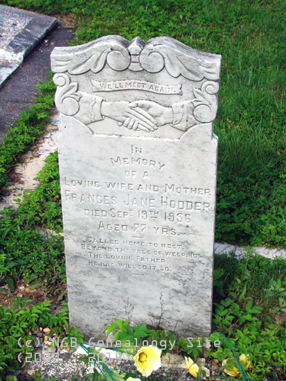 Frances Jane Hodder