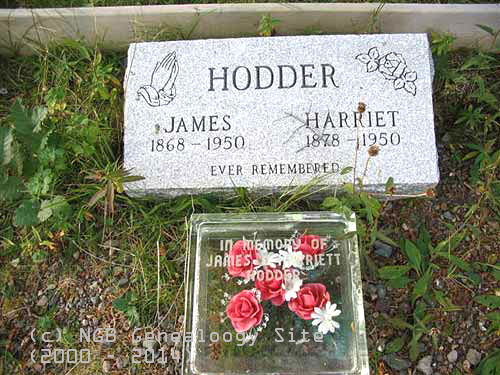 James & Harriet Hodder