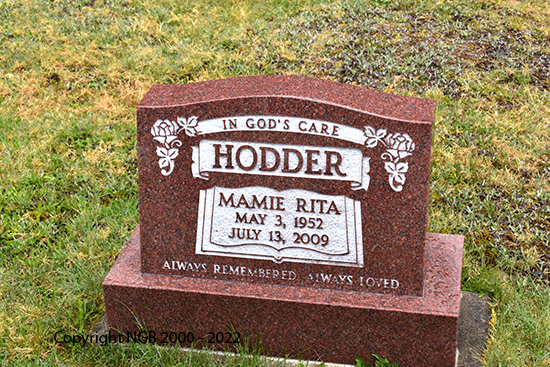 Mamie Rita Hodder
