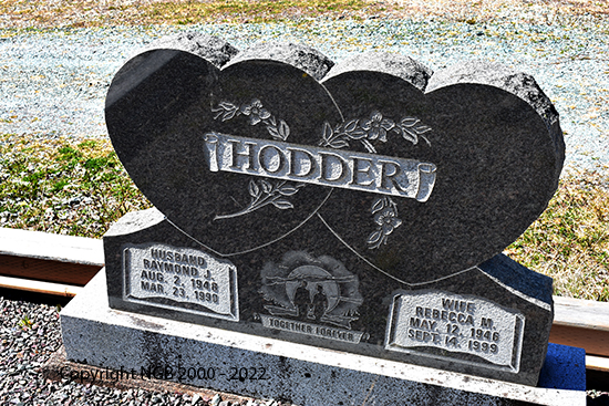 Raymond J. & Rebecca M. Hodder