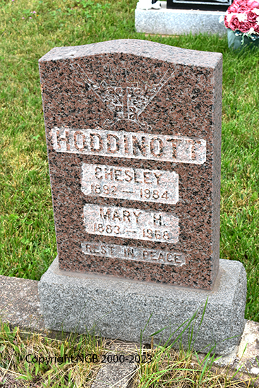 Chesley & Mary H. Hoddinott