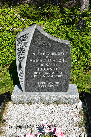 Marian Blanche Hoddinott