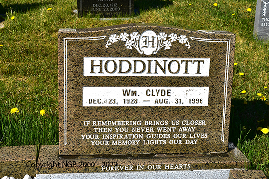Wm Clyde Hoddinott  & Ivy Pearl Hoddinott