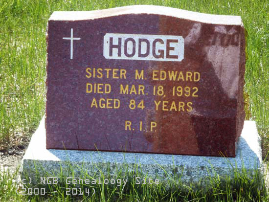 Sr. M. Edward Hodge