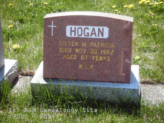 Sr. M. Patricia Hogan