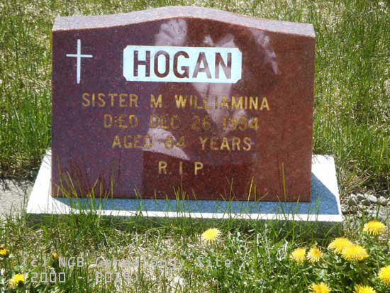 Sr. M. Williamina Hogan