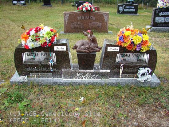 Baxter and Dora Hollett