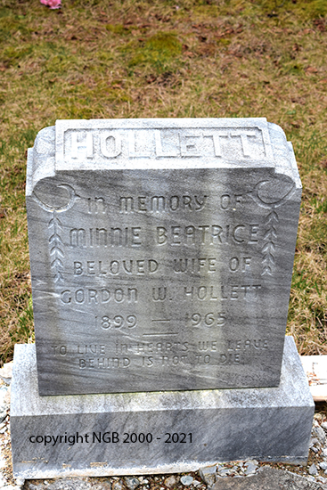 Minnie Beatrice Hollett
