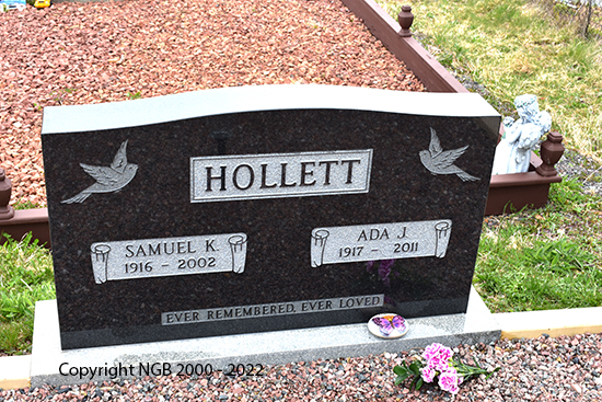 Samuel K. & Ada J. Hollett