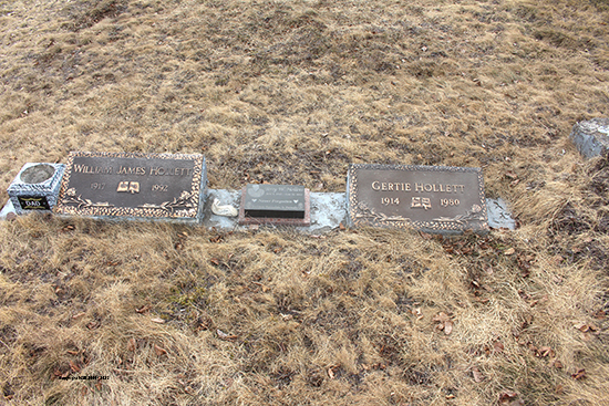 William, Terry & Gertie Hollett