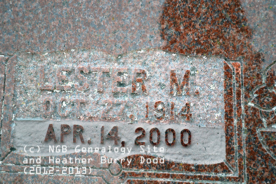 Lester M & Melita I Holloway