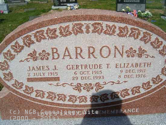 James, Gertrude & Elizabeth Barron