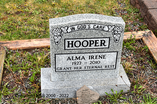 Alma Irene Hooper
