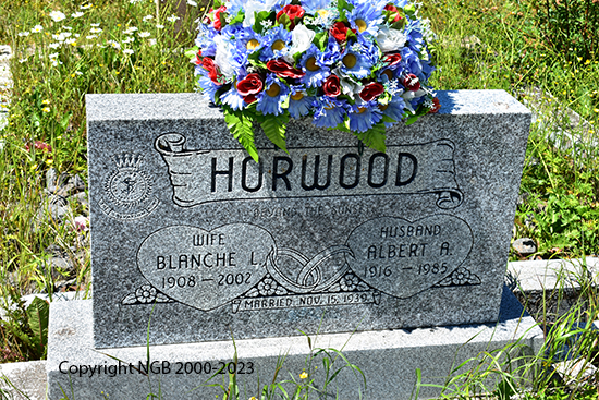 Albert A. & Blanche L. Horwood