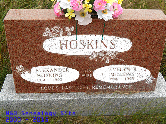 Alexander & Evelyn Hoskins