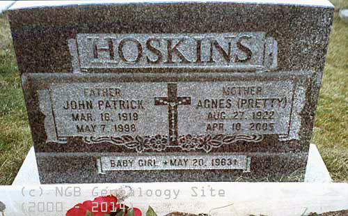 John Patrick and Agnes Hoskins