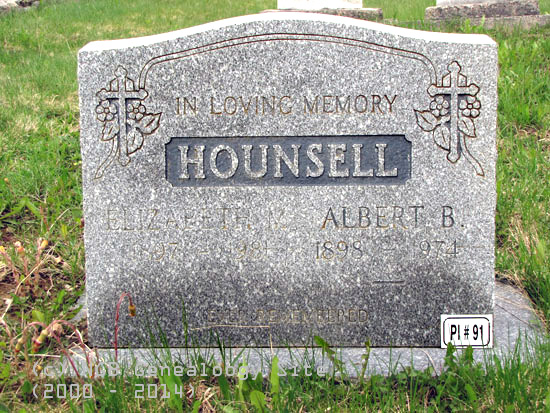 Elizabeth and Albert Hounsell