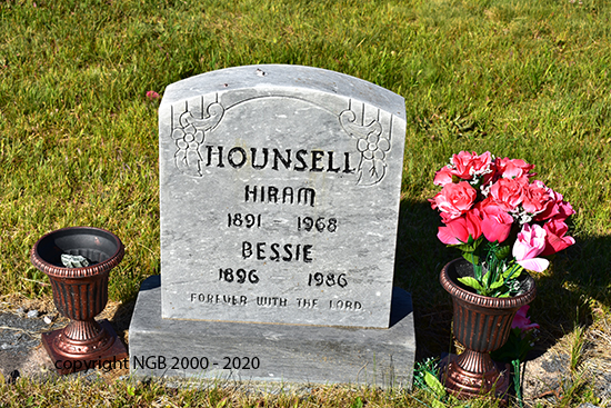 Hiram & Bessie Hounsell