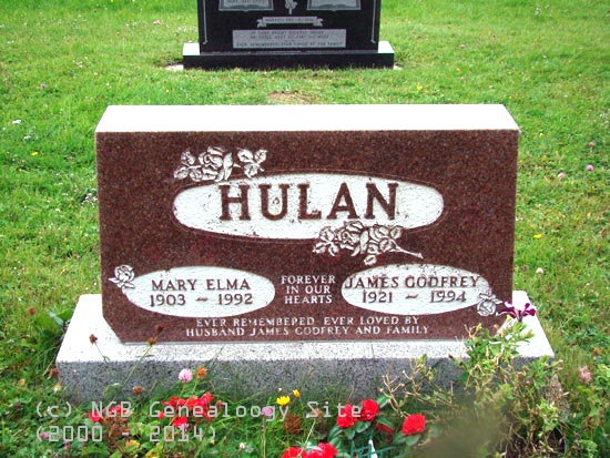 Mary Elma and James Godfrey Hulan