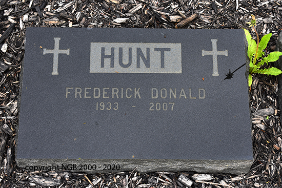Frederick Donald Hunt