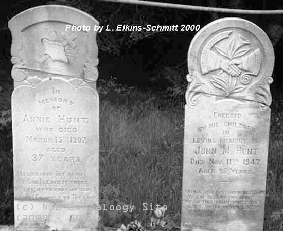 John M. and Annie Hunt