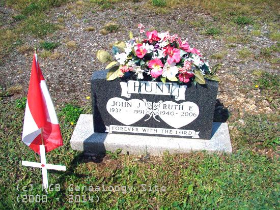 John J. and Ruth E. Hunt