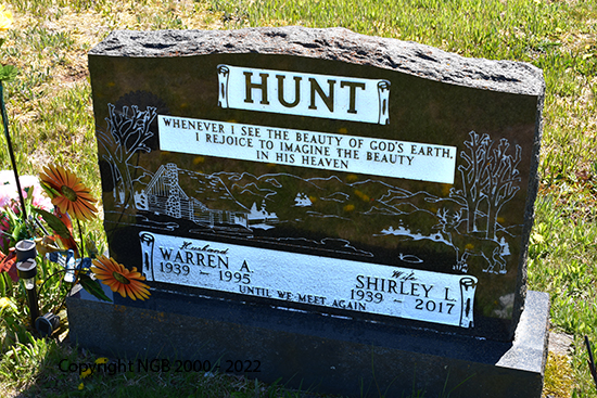 Warren A. & Shirley L. Hunt