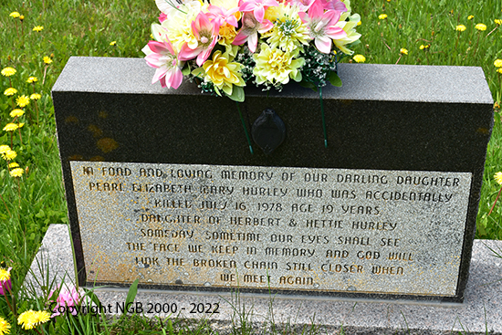 Pearl Elizabeth Mary Hurley