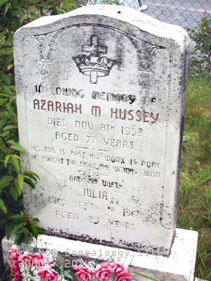 Azariah and Julia Hussey