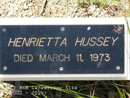 Henrietta Hussey