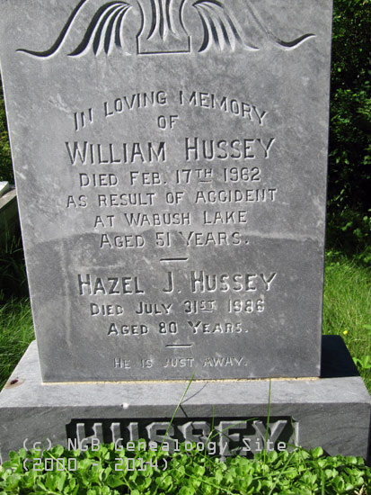William and Hazel Hussey