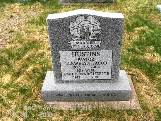 Pastor Llewelyn Jacob & Emily Marguerite Hustins