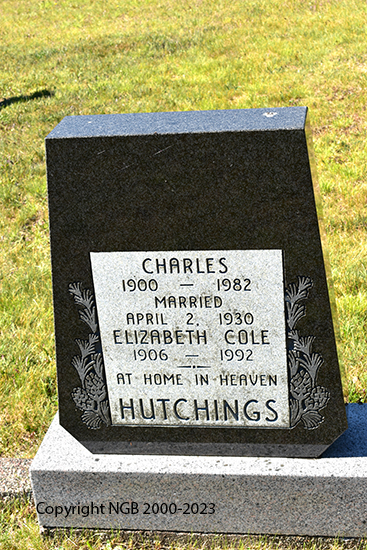 Chrles & Elizbeth Cole Hutchings