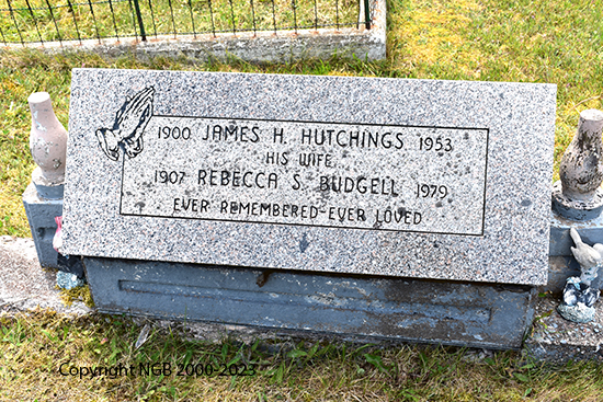 James H. & Rebecca S. Budgell Hutchings