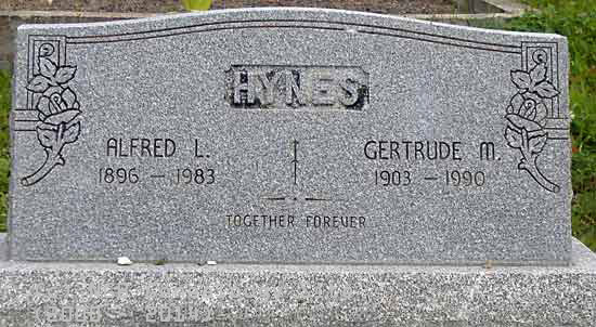 Alfred L. and Gertrude M. Hynes