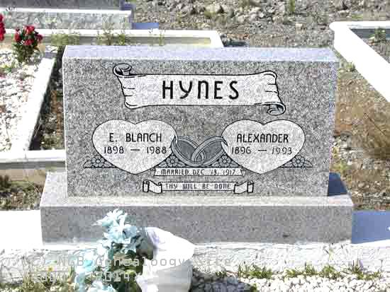 E. Blanch and Alexander HYNES