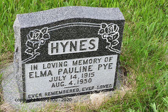 Elma Pauline Pye Hynes