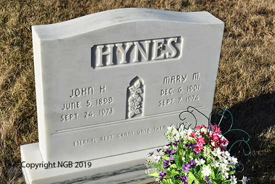 John H. & Mary M. Hynes