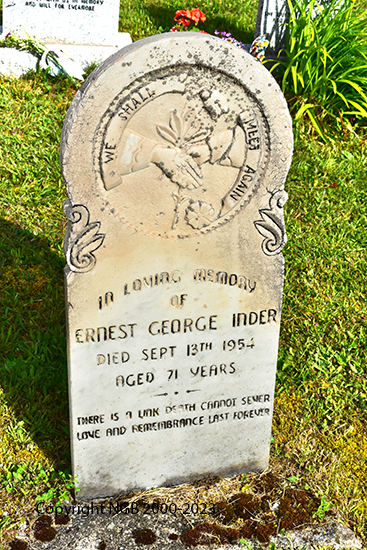 Ernest George Inder