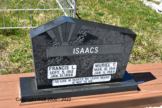 Francis L. & Muriel F. Isaacs