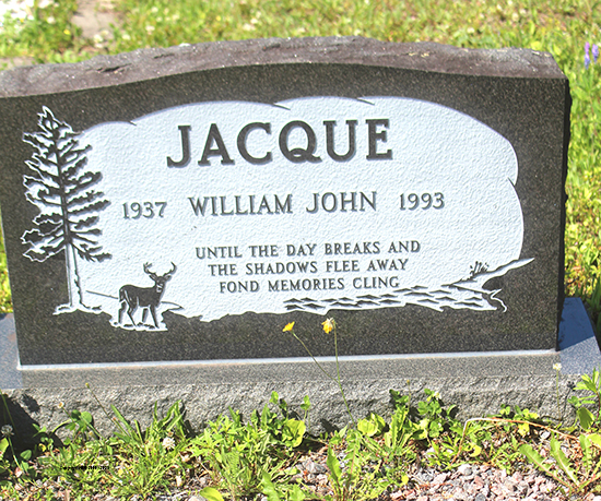 William John & Lorraine Lucy Jacque