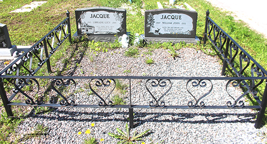 William John & Lorraine Lucy Jacque