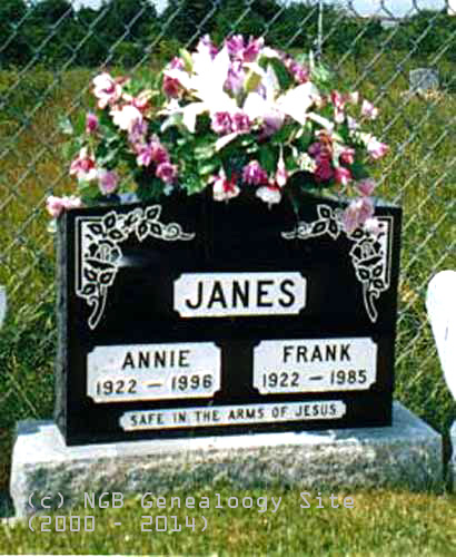 Annie & Frank Janes