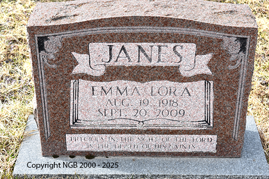 Emma Lora Janes