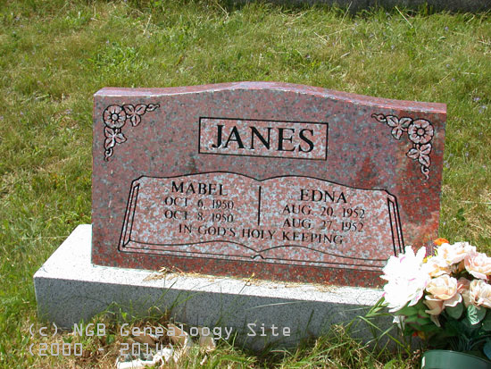 Mabel and Edna Janes